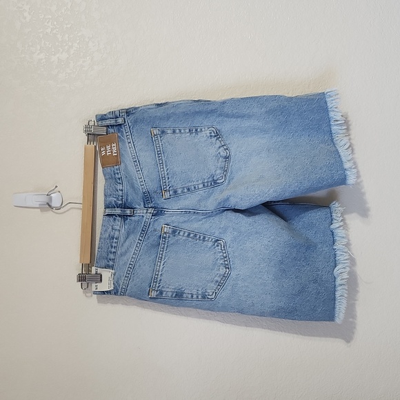 New We The Free Big Sur Coast boyfriend short Button Up Fly Women's size 25 - Picture 4 of 14
